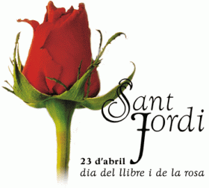 Feest van Sint Joris. Diada Sant Jordi.