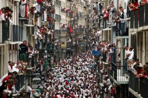 Calle de la estafeta tijden San Fermin