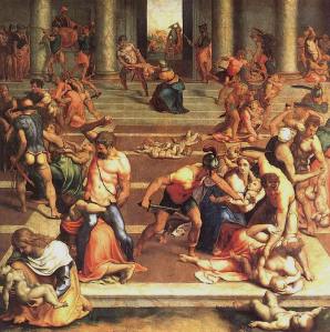 28 december Dag van de Onschuldige (of Onnozele) kinderen / 28 de diciembre, día de los Santos Inocentes.